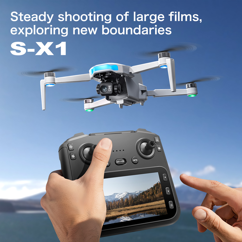 โดรนควอดคอปเตอร์ S-X1 GPS แบบพ - Drone Mapping บทวิจารณ์และราคา
